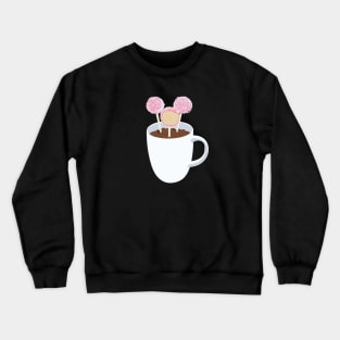 Cake Pops Cup Crewneck Sweatshirt